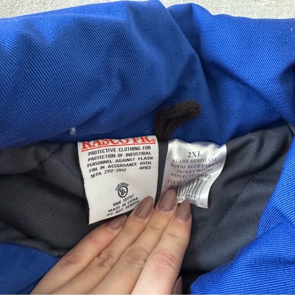 RASCO | Fire Resistant Hi-Viz Winter Parka - Picture 8 of 12